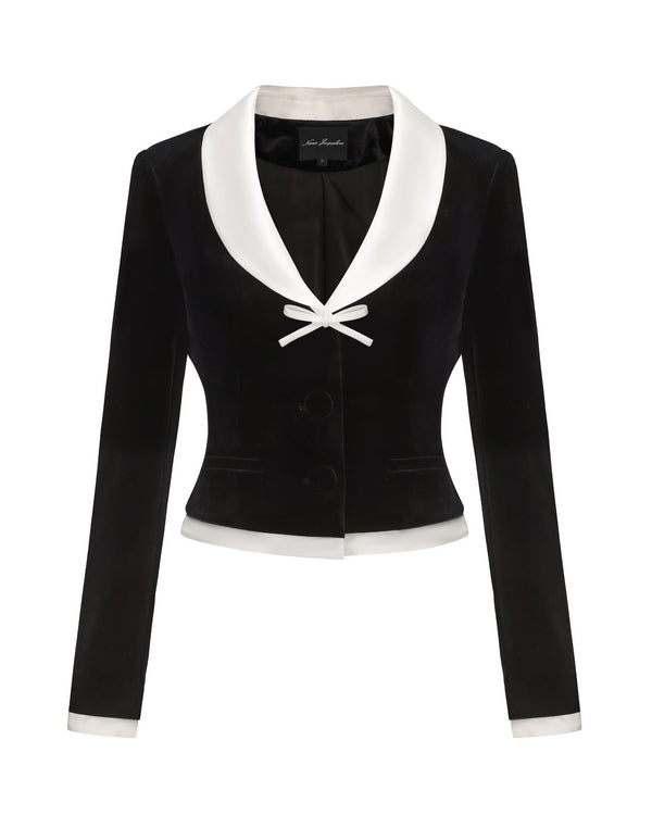nana jacqueline Victoria Velvet Blazer