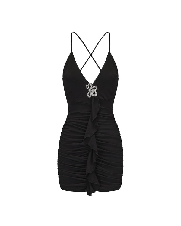 nana jacqueline Violet Dress (Black)