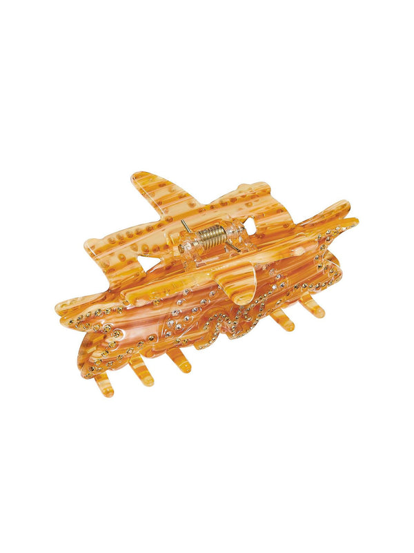 Nana Jacqueline Paulina Crystal Star Claw Clip (Yellow) (Final Sale)