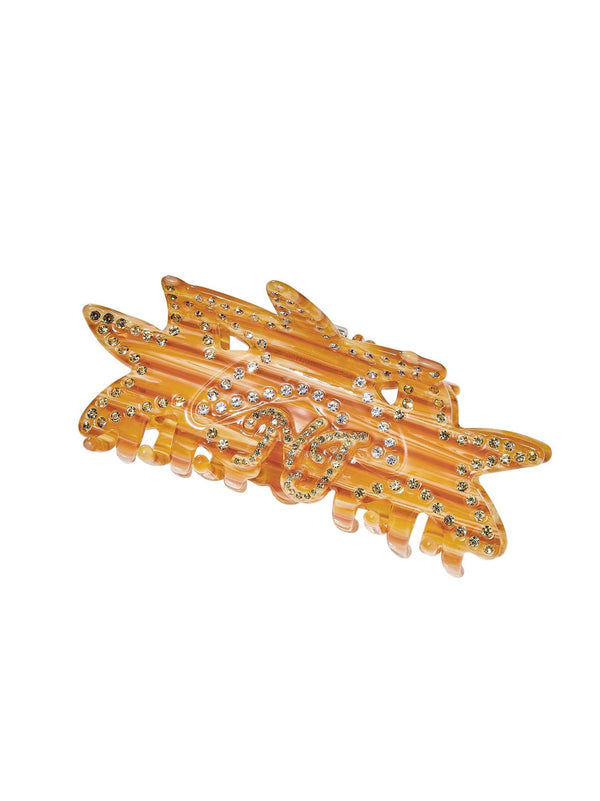 nana jacqueline Paulina Crystal Star Claw Clip (Yellow) (Final Sale)