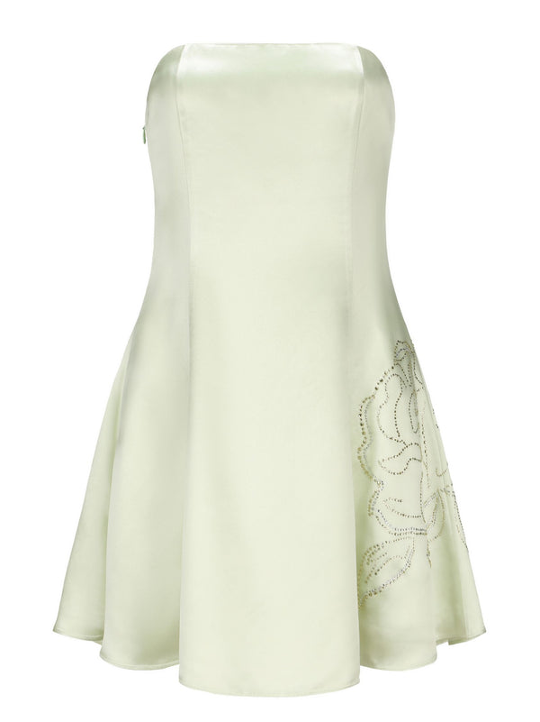 Nana Jacqueline Victoria Rose Dress (Green) (Final Sale)