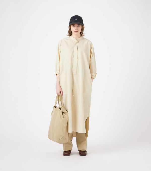 Nanamíca Band Collar Wind Shirt Dress