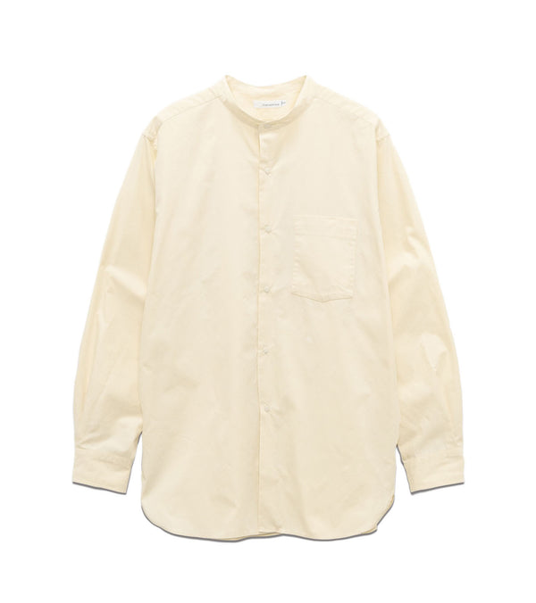 nanamíca Band Collar Wind Shirt