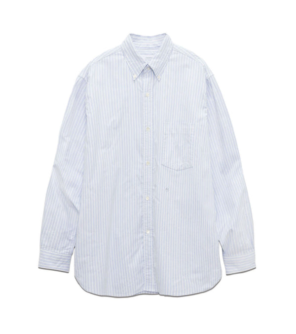Nanamíca Button Down Stripe Wind Shirt
