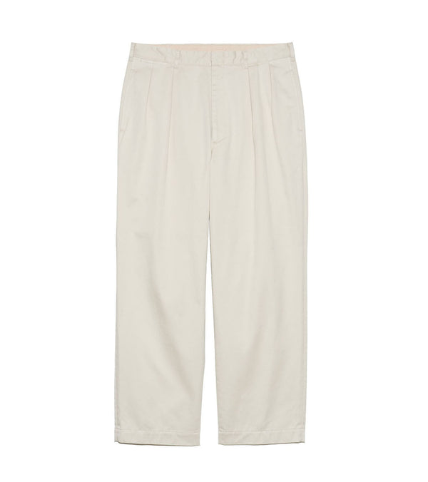 nanamíca Double Pleated Chino Pants