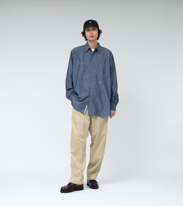 Nanamíca Regular Collar Chambray Shirt
