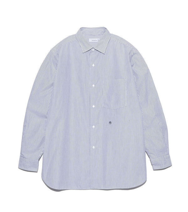 Nanamíca Regular Collar Stripe Wind Shirt
