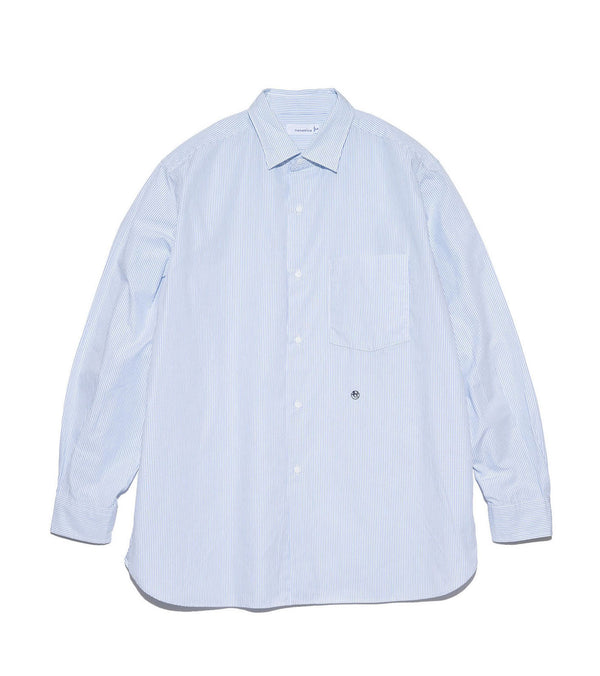Nanamíca Regular Collar Stripe Wind Shirt