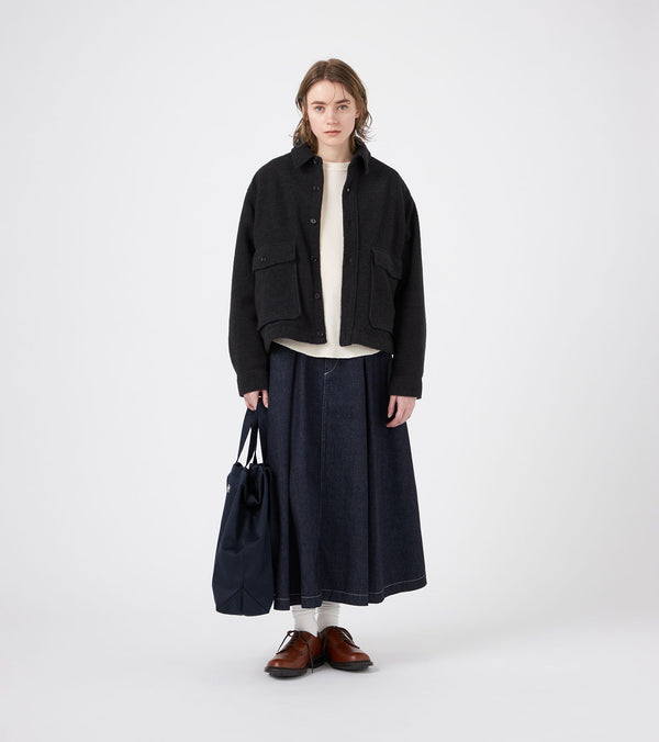 Nanamíca WINDSTOPPER Sliver Knit Jacket