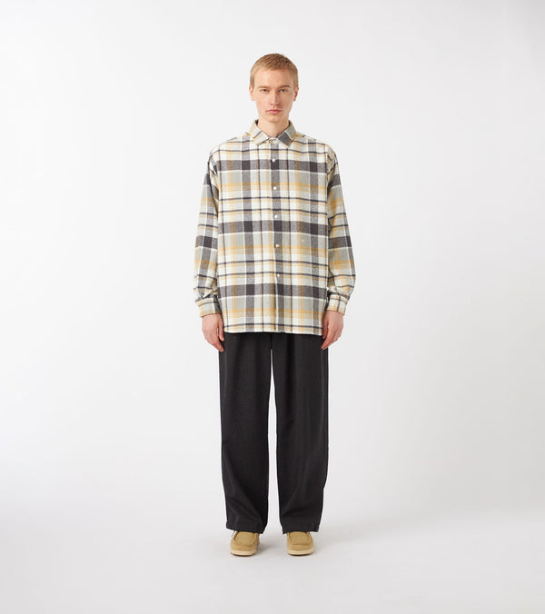 Nanamíca Wool Gabardine Pleat Pants