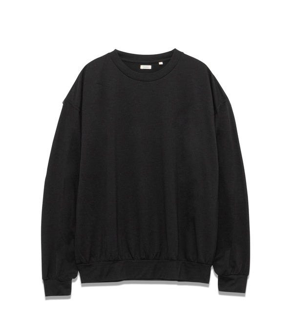 nanamíca Wool Jersey Crew Neck L/S Tee