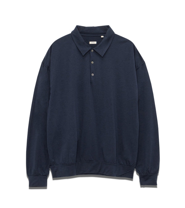 Nanamíca Wool Jersey L/S Polo