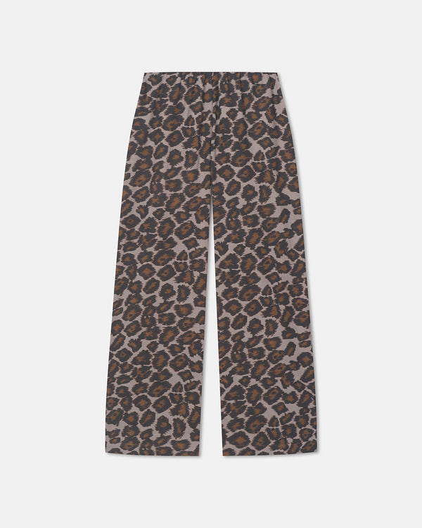 Nanushka Brenda - Printed Cotton Voile Pants - Crayon Ocelot