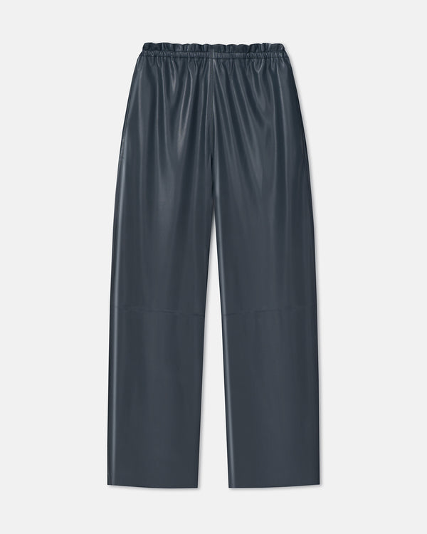 Nanushka Geb - Okobor™ Alt-Leather Pants - Steel Blue