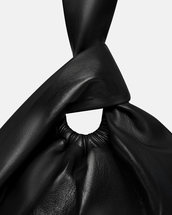 Nanushka Jen Drawstring - Okobor™ Alt-Leather Bag - Black