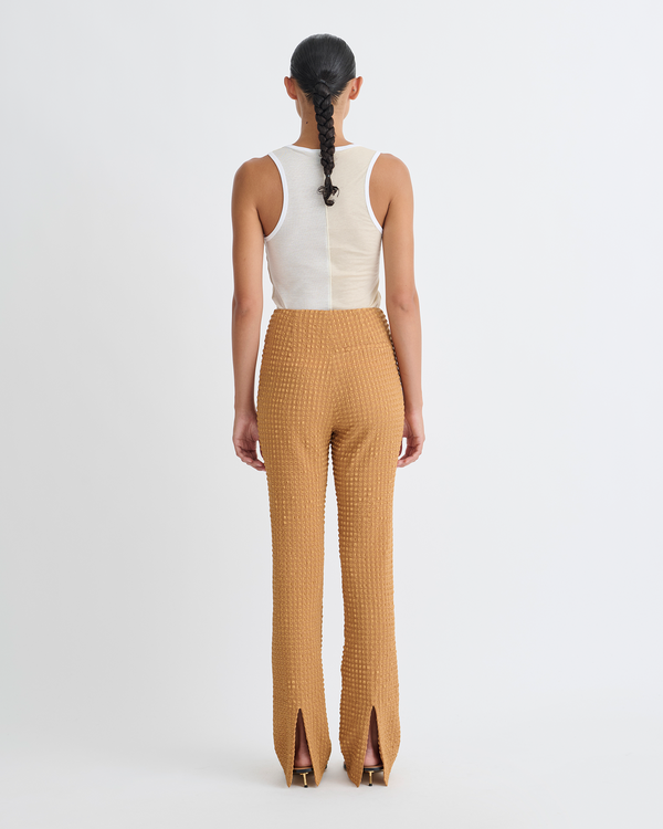 Nanushka Macha - Color Blocked Tank Top - White/Eggshell