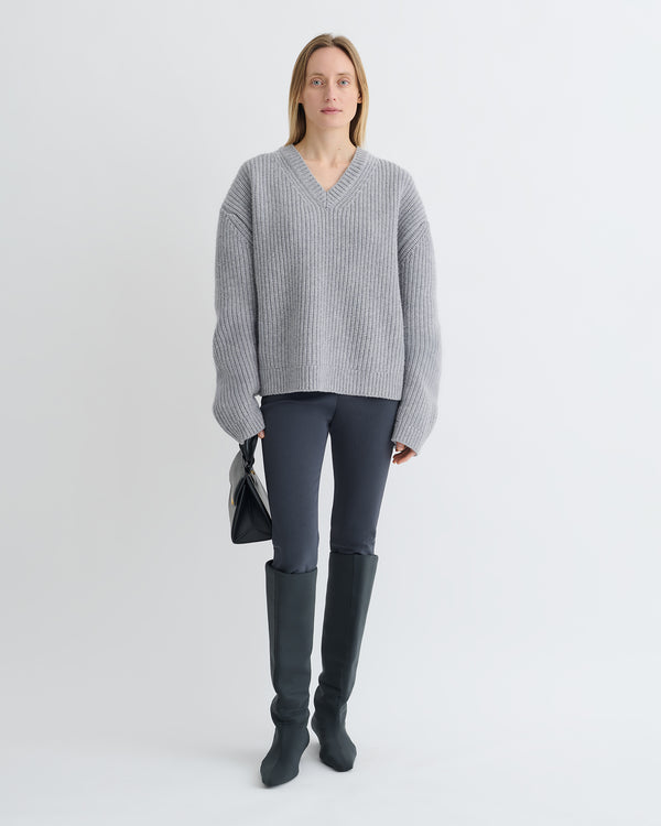 Nanushka Morcar - Merino And Cashmere-Blend Sweater - Light Grey