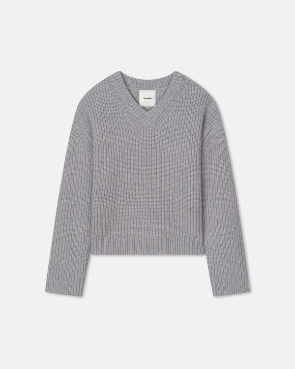 nanushka Morcar - Merino and Cashmere-Blend Sweater - Light Grey