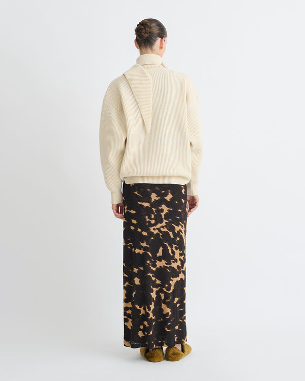 Nanushka Blaer - Chunky Merino Sweater - Creme
