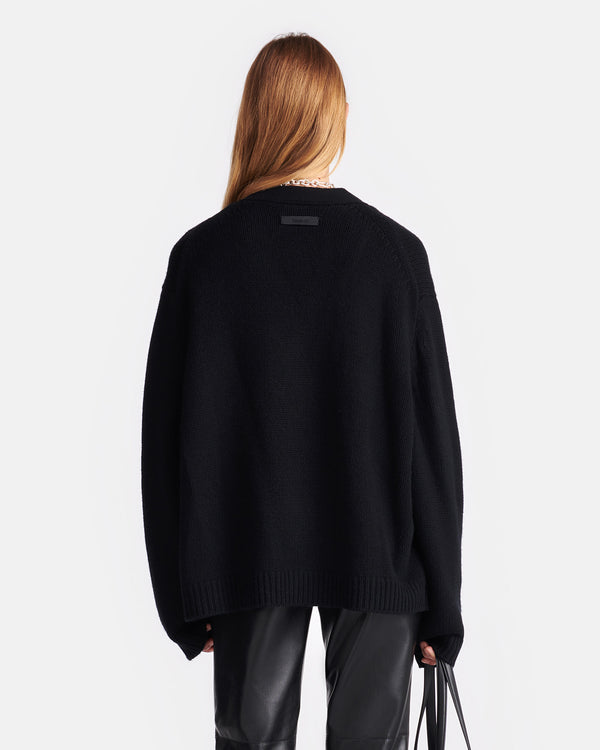 Nanushka Braye - Cashmere-Blend Cardigan - Black