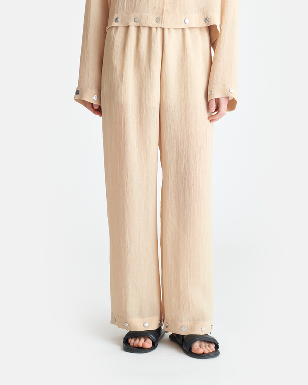 Nanushka Brenda - Studded Gauze Pants - Wax