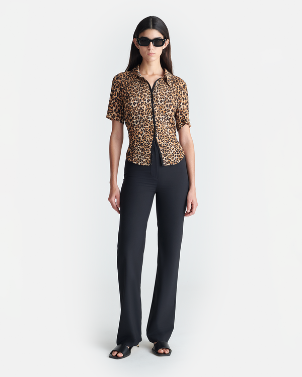 Nanushka Clare - Printed Shirt - Ocelot