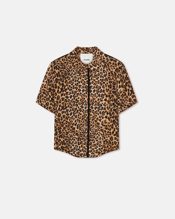 Nanushka Clare - Printed Shirt - Ocelot