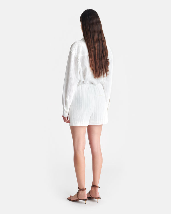 Nanushka Dylla - Tailored Shorts - White