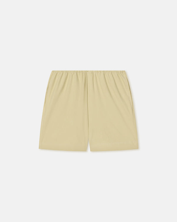 Nanushka Dylla - Tailored Washed Calico Shorts - Sage