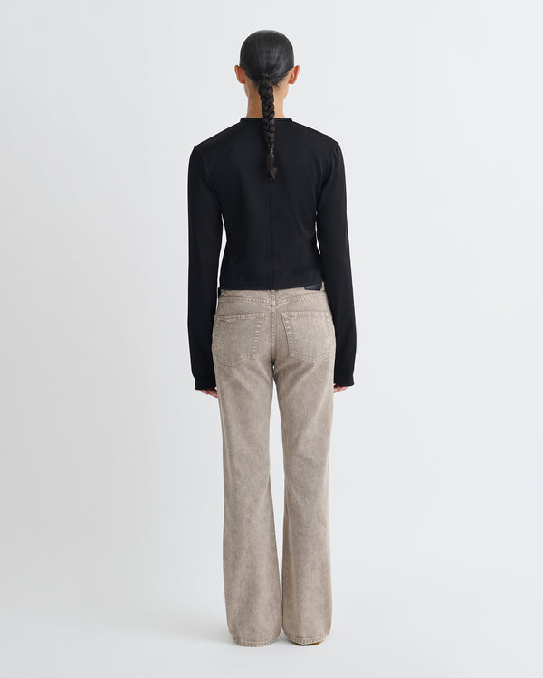 Nanushka Endah - Crisp Satin Top - Black