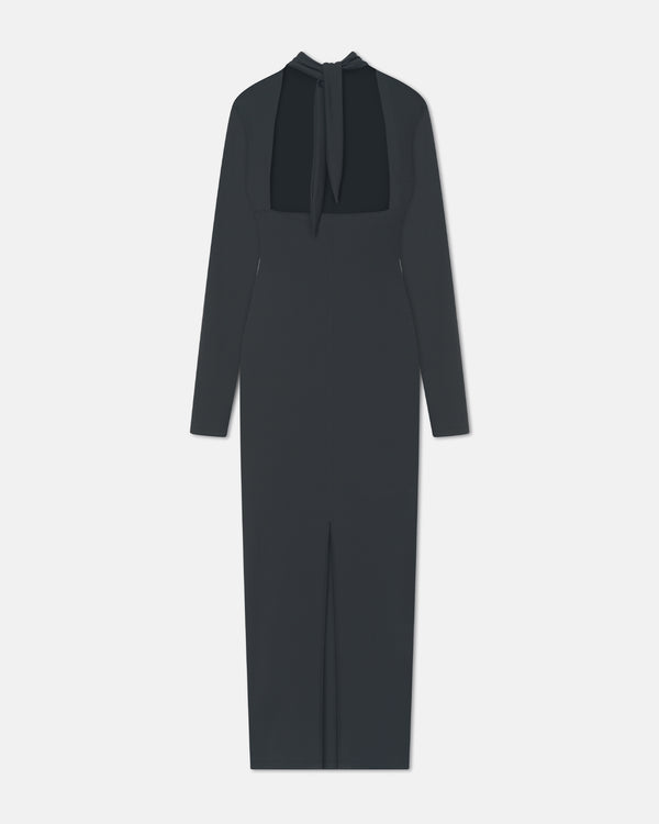 Nanushka Glinda - Elastic Jersey Dress - Dusty Blue