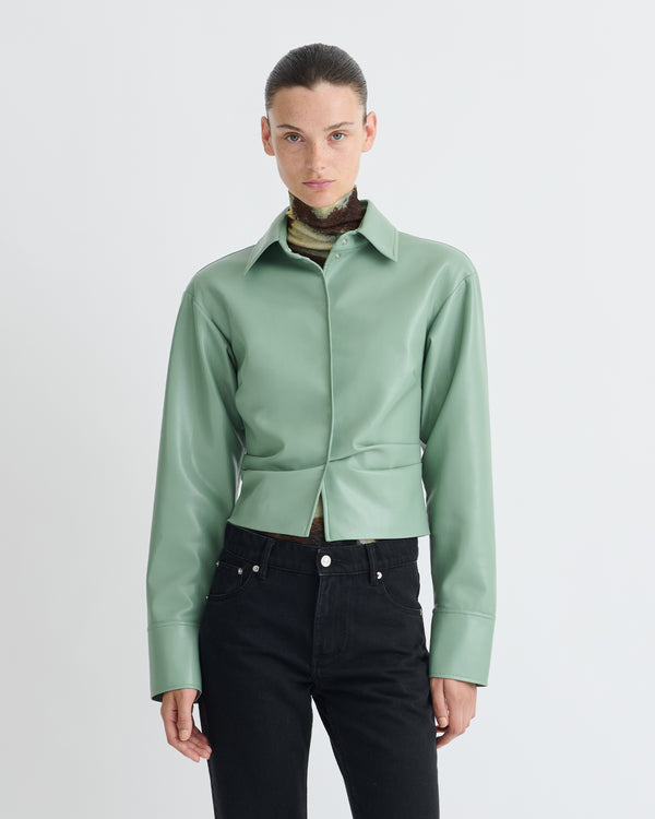 Nanushka Hildie - Okobor Shirt - Sage