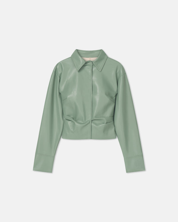 nanushka Hildie - Okobor Shirt - Sage