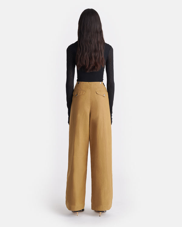 Nanushka Izolda - Draped Mesh Jersey Top - Black