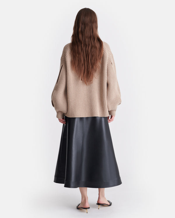 Nanushka Jacint - Cashmere-Blend Sweater - Oatmeal