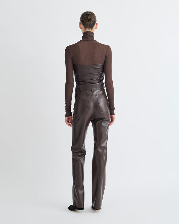 Nanushka Jacoba - Okobor Pants - Coffee Ground
