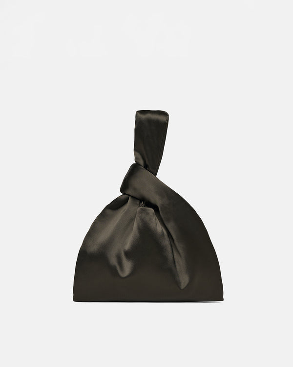 nanushka Jen - Slip Satin Bag - Dark Green