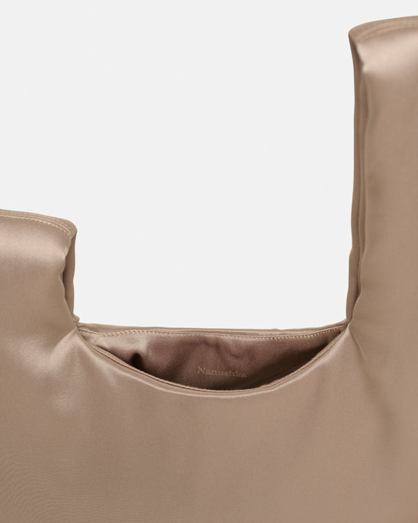 Nanushka Jen - Slip Satin Bag - Dune