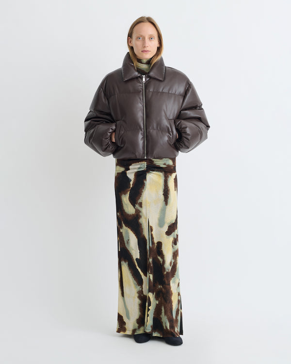 Nanushka Juel - Okobor Jacket - Coffee Ground