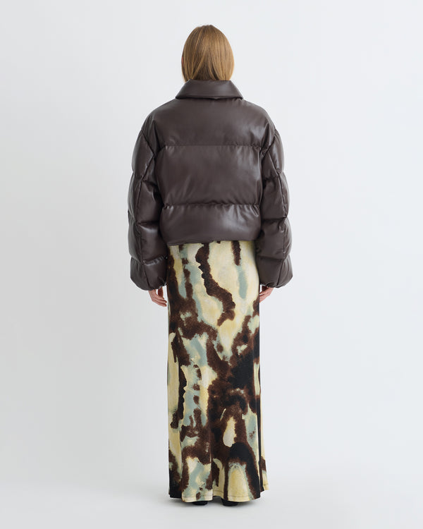 Nanushka Juel - Okobor Jacket - Coffee Ground