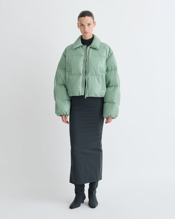 nanushka Juel - Okobor Jacket - Sage