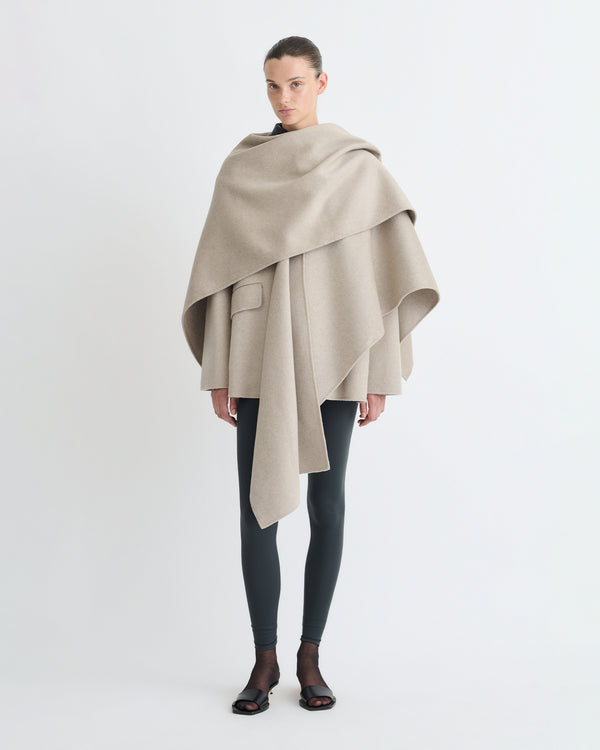 Nanushka Kamin - Double Wool Scarf - Stone