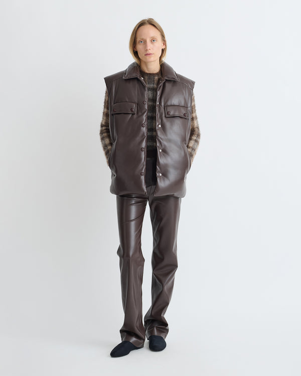 Nanushka Karlene - Okobor Vest - Coffee Ground