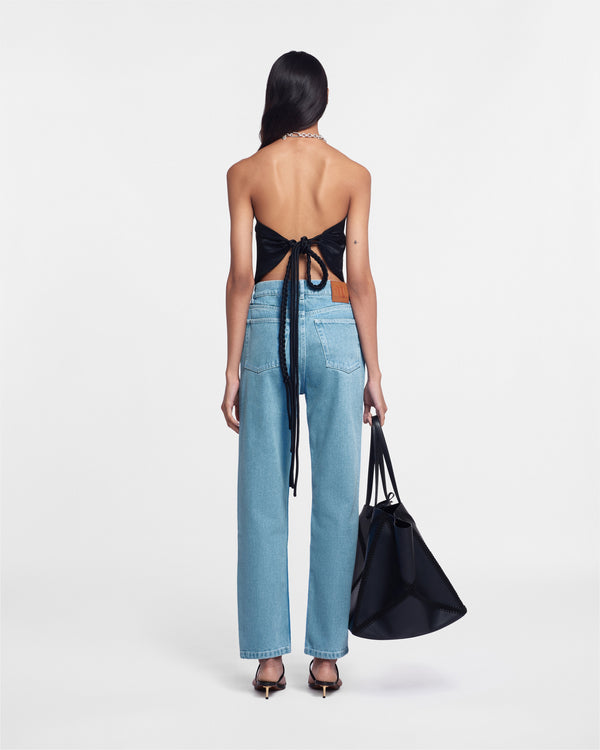 Nanushka Kemia - Straight-Leg Jeans - Eco Light Wash