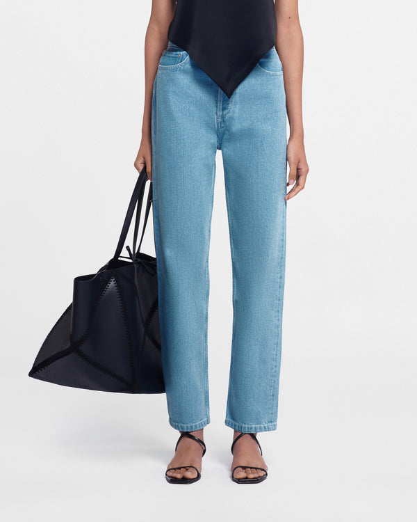Nanushka Kemia - Straight-Leg Jeans - Eco Light Wash