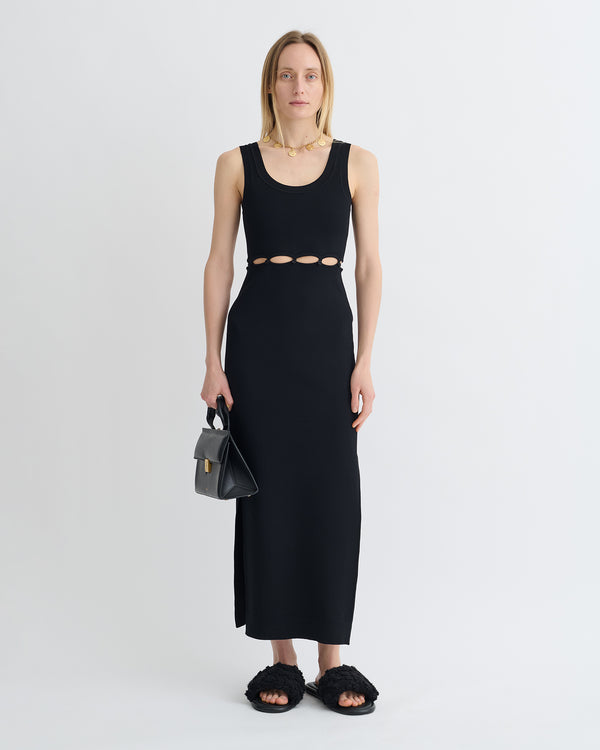 nanushka Maves - Knitted Midi Dress - Black