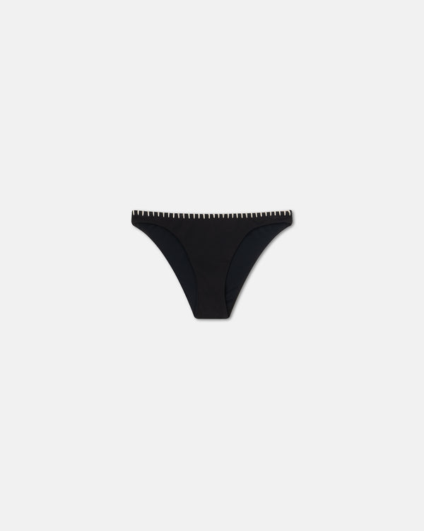 nanushka Merve - Crochet Bikini Bottoms - Black