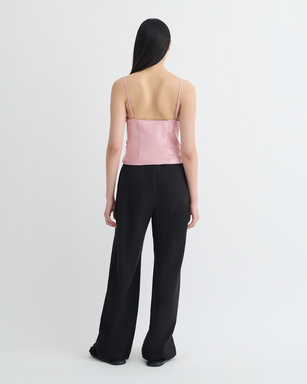 Nanushka Rheia - Slip Satin Top - Pink
