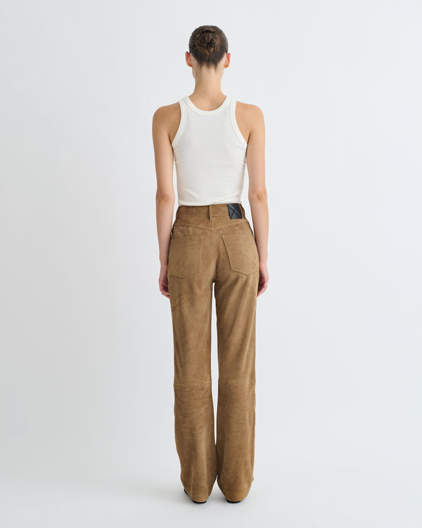 Nanushka Seldes - Suede Pants - Brown