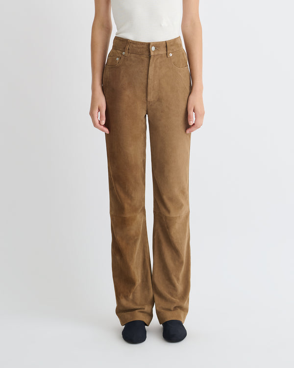Nanushka Seldes - Suede Pants - Brown